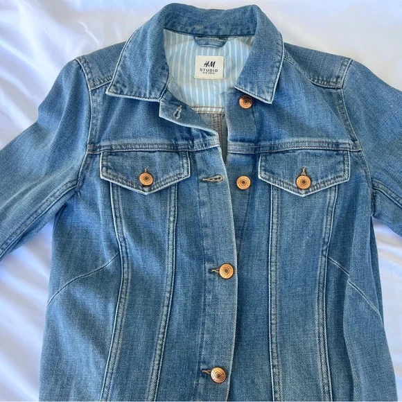H&M | Studio Collection Denim Jacket - Picture 7 of 16
